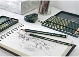 Faber-Castell 9000 Design Set 12 Pencils, Graphite 5B-5H view 2