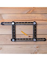 Plantilla Herramienta   Premium de aleación de aluminio   ángulo de angelizer, Multi Herramienta de medir, Angle Finder   Handyman, Builder, carpintero, Tiler