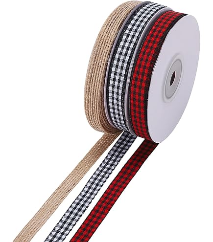 Uxcell Natural Cotton Stripes Ribbon - 1.5 Inch X 10 Yard Grosgrain Ribbon Roll For Crafts & Gift Wrapping - View #7