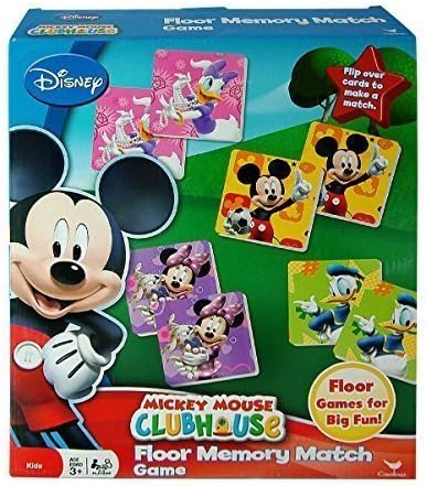 By Broward Toys Mickey Mouse Clubhouse Floor Memory Match Game