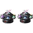 2-Pack Moving Head DJ Light, 150W LED Moving Head with Mixed Lighting Effects, 6 Arms Party Lights Support DMX-512 & Sound Activated, Stage Lights for Party Disco KTV Wedding Club