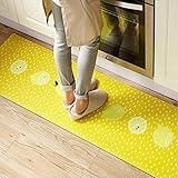 USTIDE Lemon Non-Slip Waterproof Area Rugs,Oil Proof Creative Rug Runner,17.7