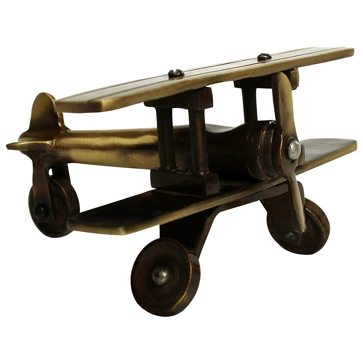 Buy Balaji Handicrafts Brass Showpiece Decorative Antique Gift Items Aeroplane Model Home Interior Decor Item Table Decoration Online At Low Prices In India Amazon In