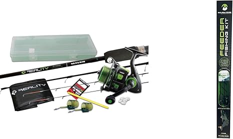 Maver Reality 10ft Feeder Outfit Kit All You Need To Fish Rod Reel