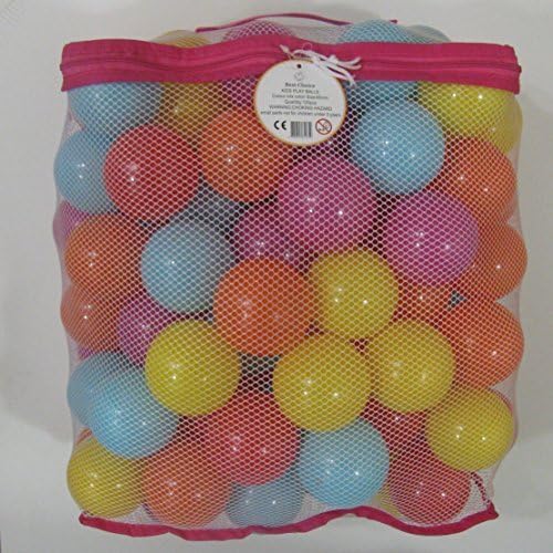 Kids Best Choice High Quality, Versatile &amp; Crush Proof Balls, Made of Phthalate Free and PBA Free plastic. 5 Bright Colors in a Reusable Storage Mesh bag. Indoor &amp; outdoor Use (100 PK)