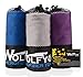 2 Pack Microfiber Travel Sports Towel - Wolfyok XL Ultra Absorbent and Quick Drying Swimming Towel (58