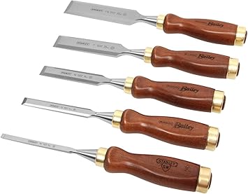 Amazon.com : Stanley 16-401 Bailey Chisel Set Pack 5-Piece Sharp