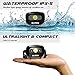 BLITZU Head Flashlight Headlamp, 165 Lumen Headlight with Bright White Cree Led + Red Light for Kids, Men, Women, Runners. Batteries Included for Running, Camping, Waterproof Adjustable Lamp Headband