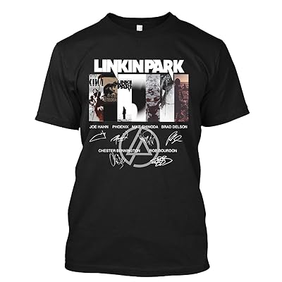Buy Vintage T Shirts L I N K I N P A R K Logo Rock Band Signature T Shirt Gift Tee For Men Women Crew Neck Short Sleeve Gifts Online In Poland B091tsd7dc