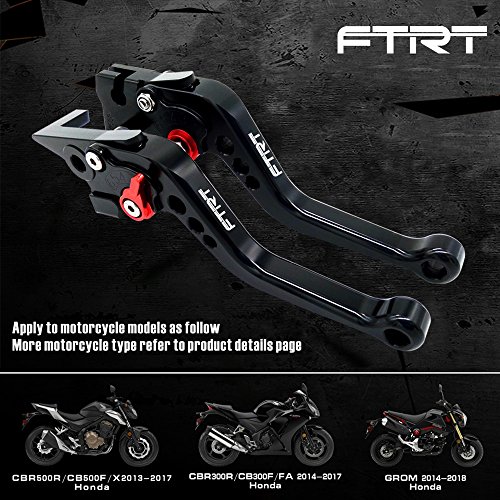 image for FTRT Brake Clutch Levers for Honda GROM MSX125 2014-2018,CBR250R 2011-