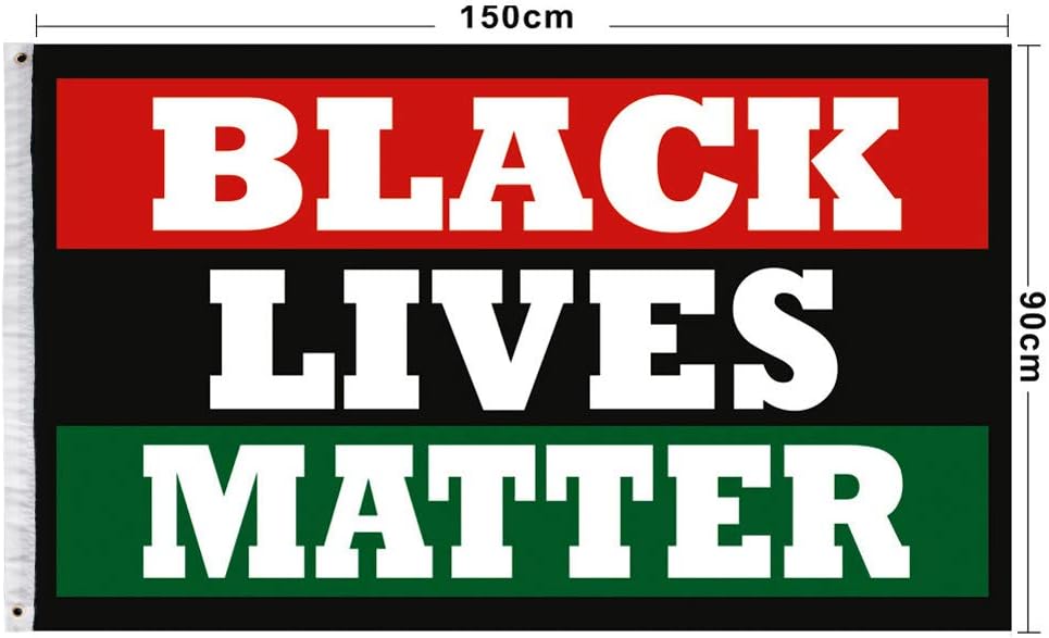 Qchomee Black Lives Matter Halloween Garden Flags, Yard Decoration Flag for Halloween Party Outdoor Decorations and Gifts - Image 4
