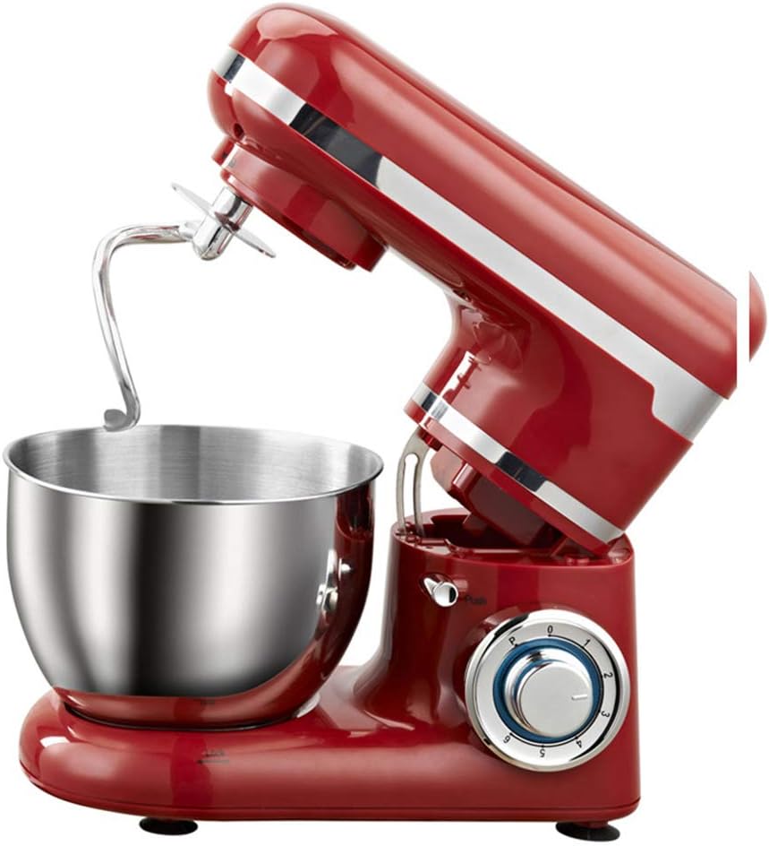 Stand Mixer,6 Speed Stand Mixer with 4 L Stainless Steel Mixing Bowl, 1200W High Power, Fast Mixing