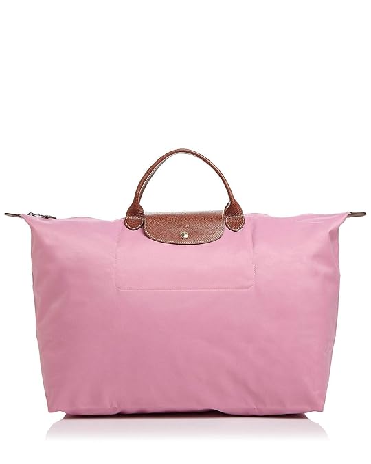 LongChamp Women's Le Pliage Pink Large Travel Bag Handbag Amazon.co.uk