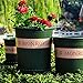 Ogrmar 5PCS 5 Gallon Durable Nursery Pot/Garden Planter Pots/Nursery Plant Container with 5PCS Pallet (5 Gallon)