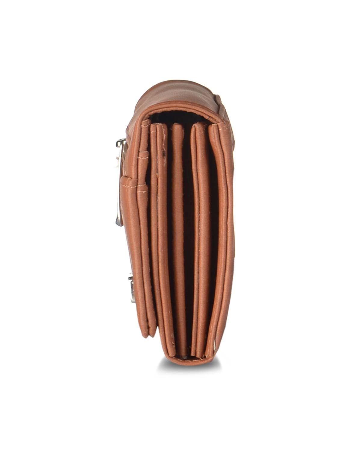 fostelo versatile women's clutch (tan) ()