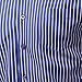 TUNEVUSE Men's Casual Slim Fit Shirts Stripes Long Sleeves Shirt