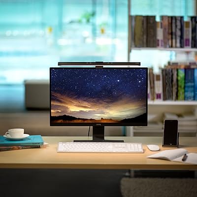 Buy Benq Screenbar E Reading Led Computer Monitor Light Lamp With Auto Dimming And Hue Adjustment Features Matte Black Usb Powered Office Lamp Screenbar Black Complements With Backlight Rgb Setups Online In Poland B076vnfzjg
