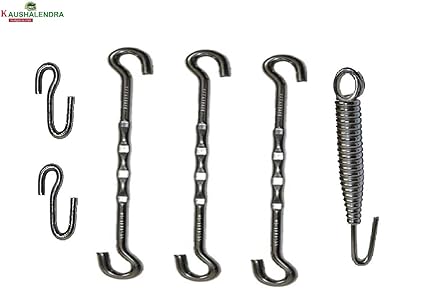 Kaushalendra Garden Zula Swing Hammock Accessory Chain Link Saliya Spring Hook