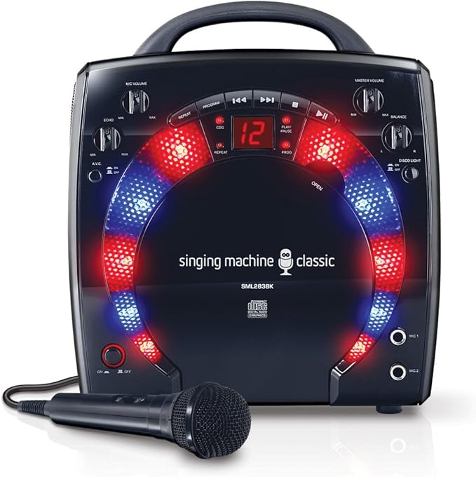 Singing Machine SML283BK CDG Karaoke Player Singing Machine Amazon.ca