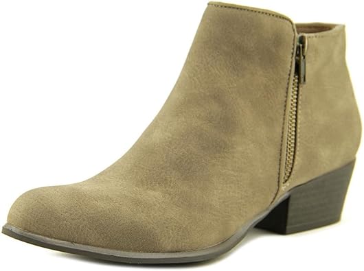 womens ankle boots taupe