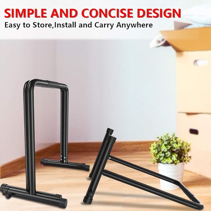 Image 5 - Yoleo Adjustable Dip Bar- 500lbs Dip Station Portable Functional Fitness Bar with Safety Connector, Heavy Duty Dip Stand Body Press Bar Parallette Exercise Bar Workout Equalizer for Calisthenics