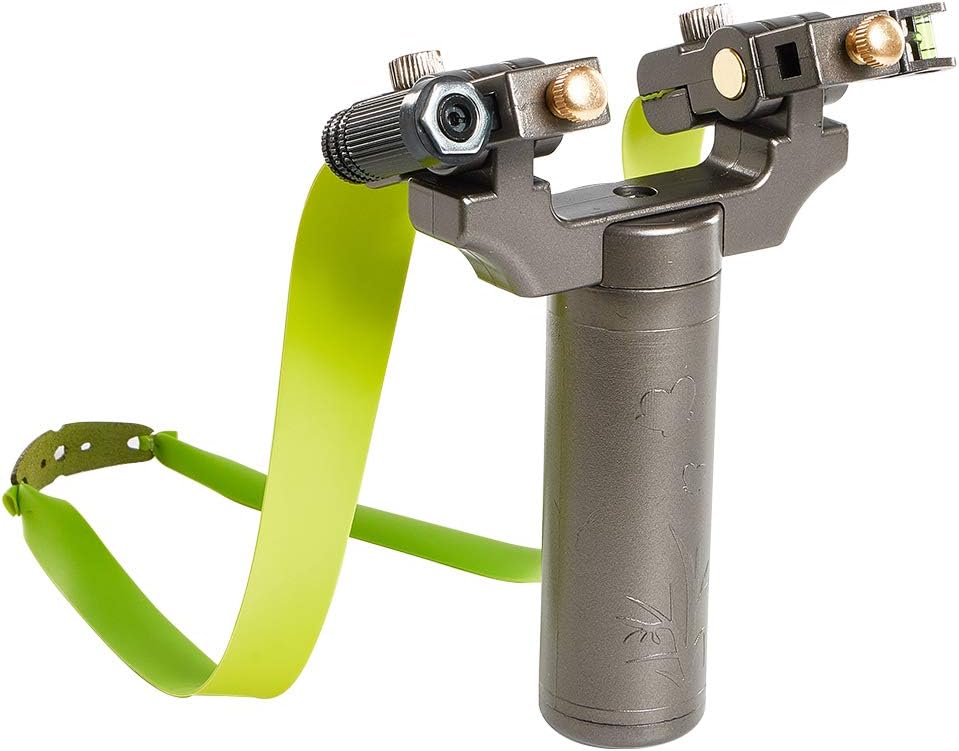 IRQ High Velocity Hunting Slingshot Outdoor Professional Sling Shots Set with Rubber Bands Catapult Slingshot for Adult Kids