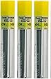 Pentel 0.9mm Size HB Shade Hardness Pencil Refill Replacement Spare Leads Hi Pollymer Super For Automatic & Mechanical Pencils (Pack Of 3 Tubes - 45 Pieces)