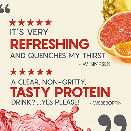 4 Premier+Protein+Clear+Drink+Tropical