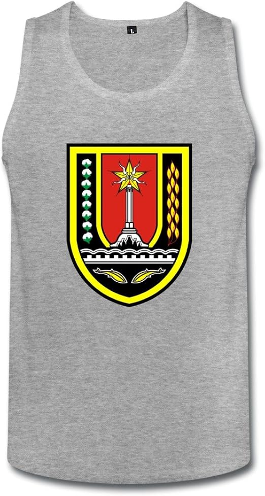 Amazon.com: Lambang Kota Semarang Mens Lambang Kota Semarang Tanks Top