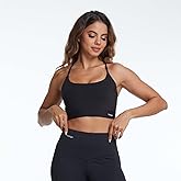 Yoilga Yoga Sport Tops for Women, High Support Moisture Wicking Tank, 4-Way Stretch Slim-Fit for Yoga/Gym/Hot Yoga/Daily Wear