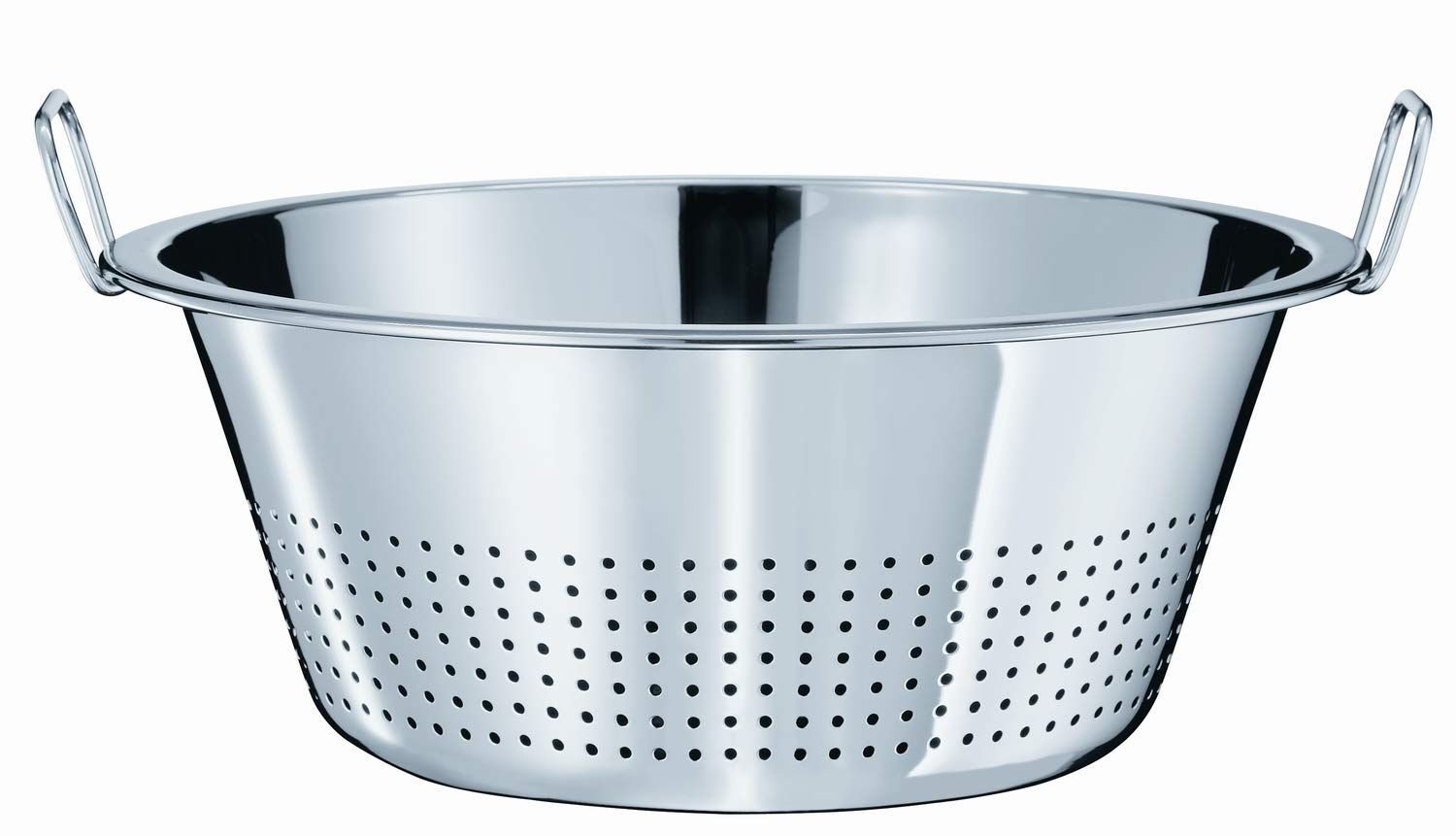Rosle Colander with Beaded Edge, 40 cm,Stainless Steel