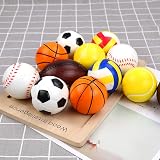 VEYLIN 12pc Soft Foam Sponge Sports Balls Mini Football Basketball Tennis view 5
