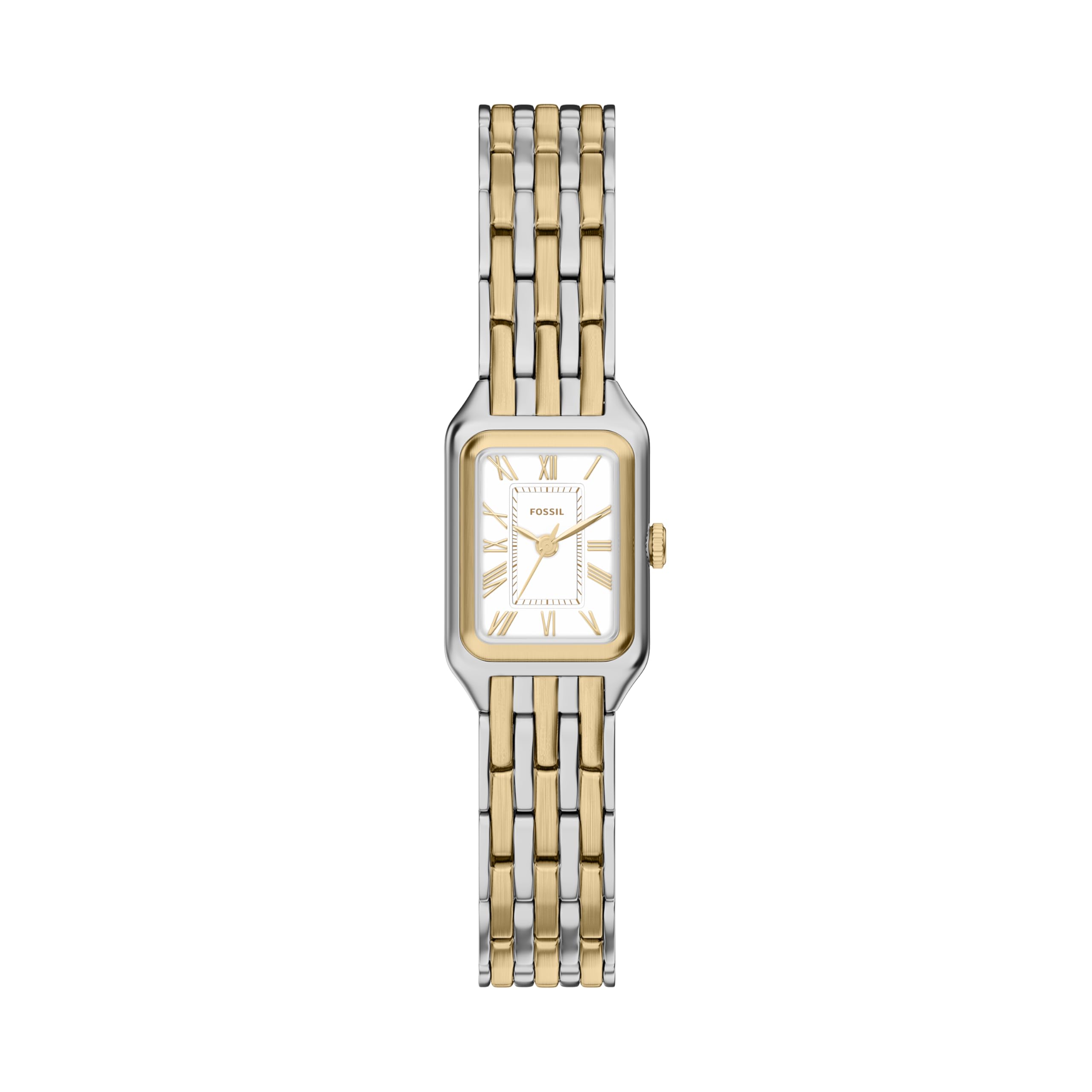 Fossil Women's Raquel Mini Three-Hand Two-Tone Stainless Steel Watch (Model: ES5468) Image