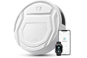 Lefant M210 Pro Robot Vacuum Cleaner, Strong Suction, Slim Design, Self-Charging Robotic Vacuum, Remote/App/Voice Control, Sc