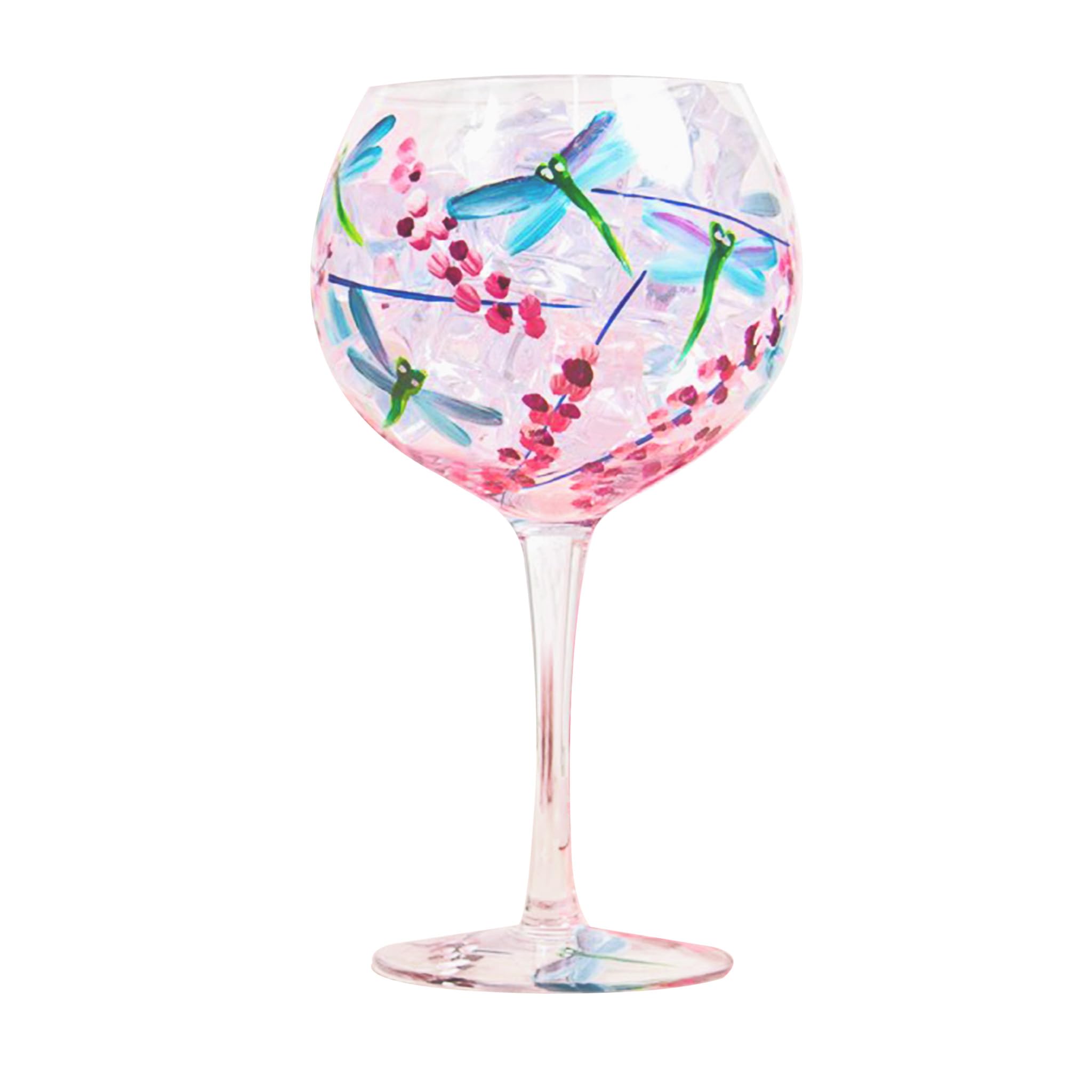Lesser & Pavey Dragonfly Gin Glass | Lovely Gift for Women & Men | Designed By Lynsey Johnstone | Luxury Wine Glass for Every Occasions