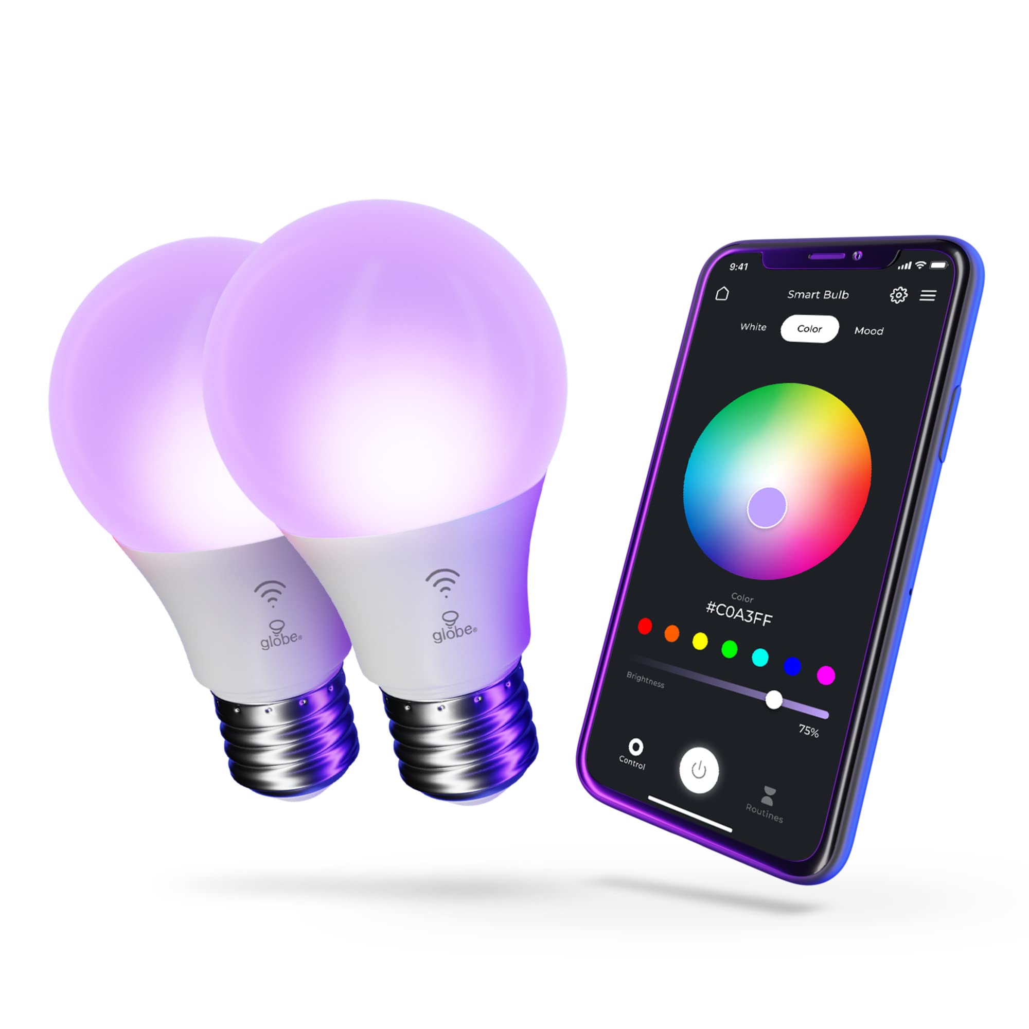 Globe Electric 34207 Wi-Fi Smart 10 Watt