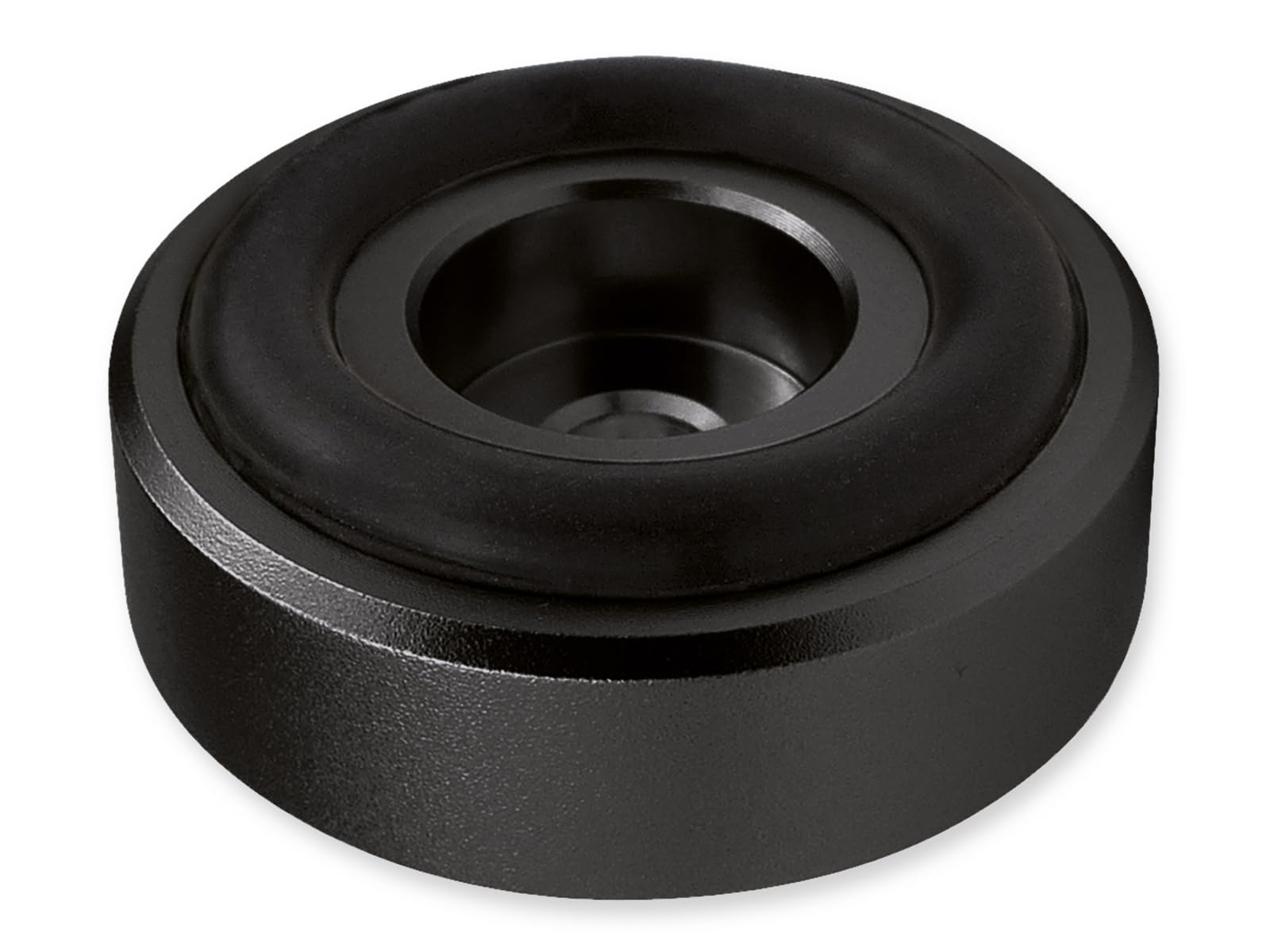 Dynavox 207272 Aluminium Feet Midi Set of 4 Black