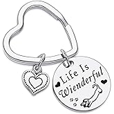 7RVZM Dachshund Keychain Weiner Dog Gift Dachshund Lover Jewelry Dachshund Owner Gift