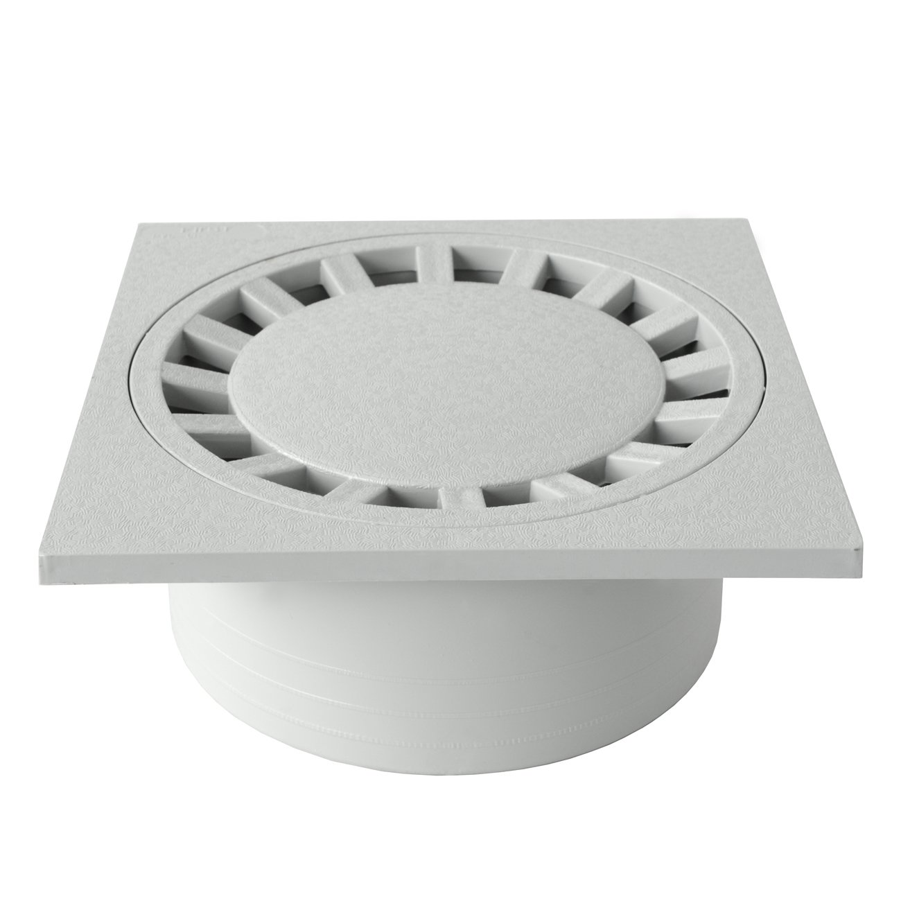First Plast CHPVC30G PVC Siphon lid, Gray, 300 x 300 mm