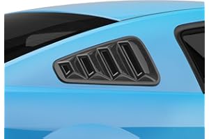 SpeedForm Quarter Window Louver in Carbon Fiber Fits Ford Mustang Coupe 2005-2009