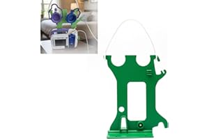 Feeding Caddy for Kangaroo Omni Pump, Portable 500ml Dual Bag Stand with Convertible Hanger, Tube Clips and Compact Travel De