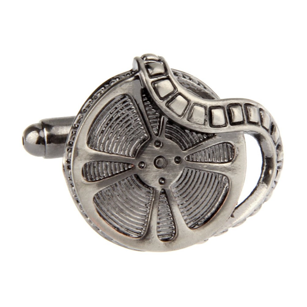 Hollywood Movie Film Reel Cufflinks