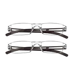LifeArt Blue Light Blocking Reading Glasses, 2 or
