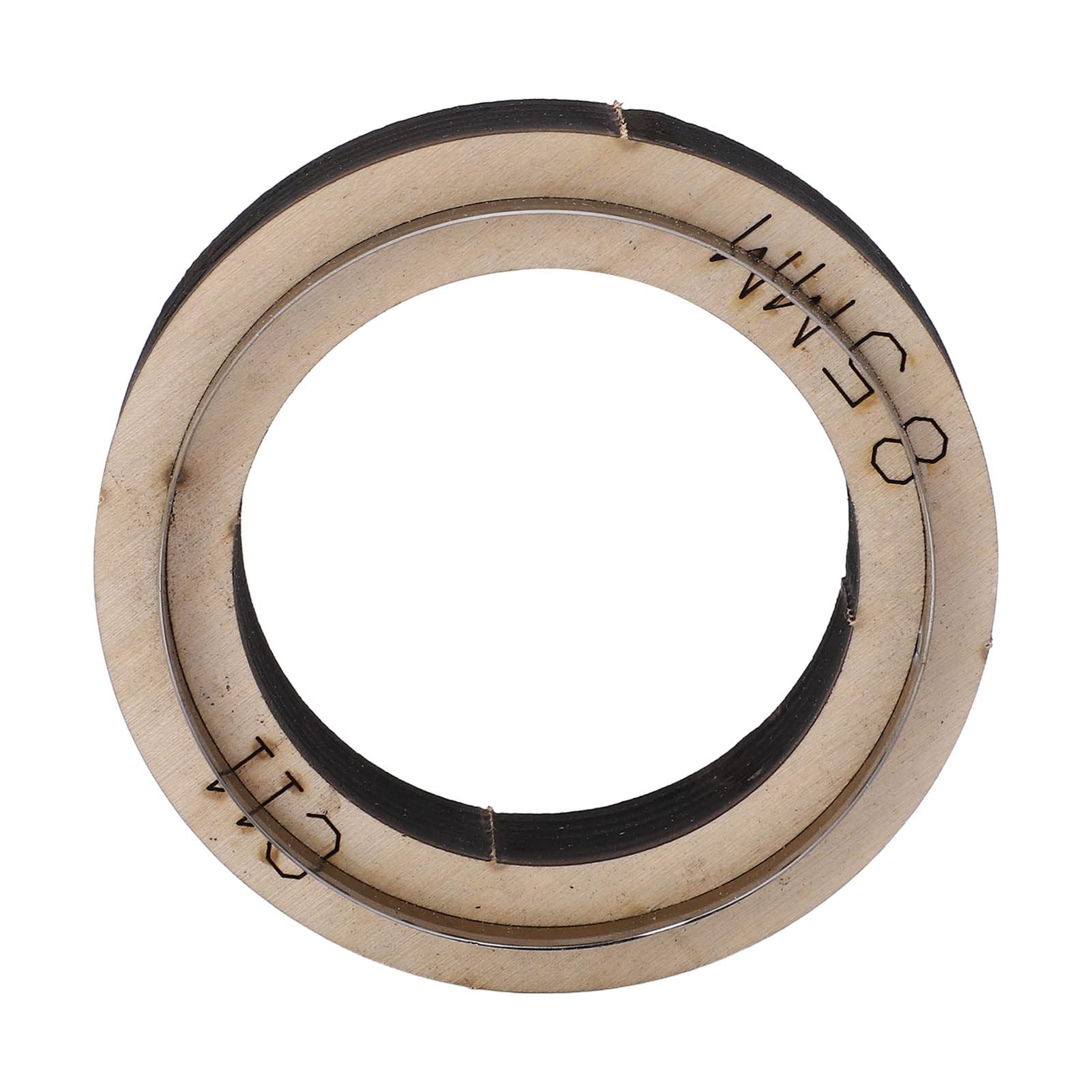 DIY Circular Leather Cutter, Diameter 85mm Reusable Scrapbooking Jewelry Making Fabric DIY Cutting Die Craft Leather Tool Extra Thick Wood Base