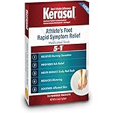 Kerasal Athlete's Medicated Foot Soak, Bath for 5-in-1 Rapid Symptom Relief, 12 Count, (Pack of 1)