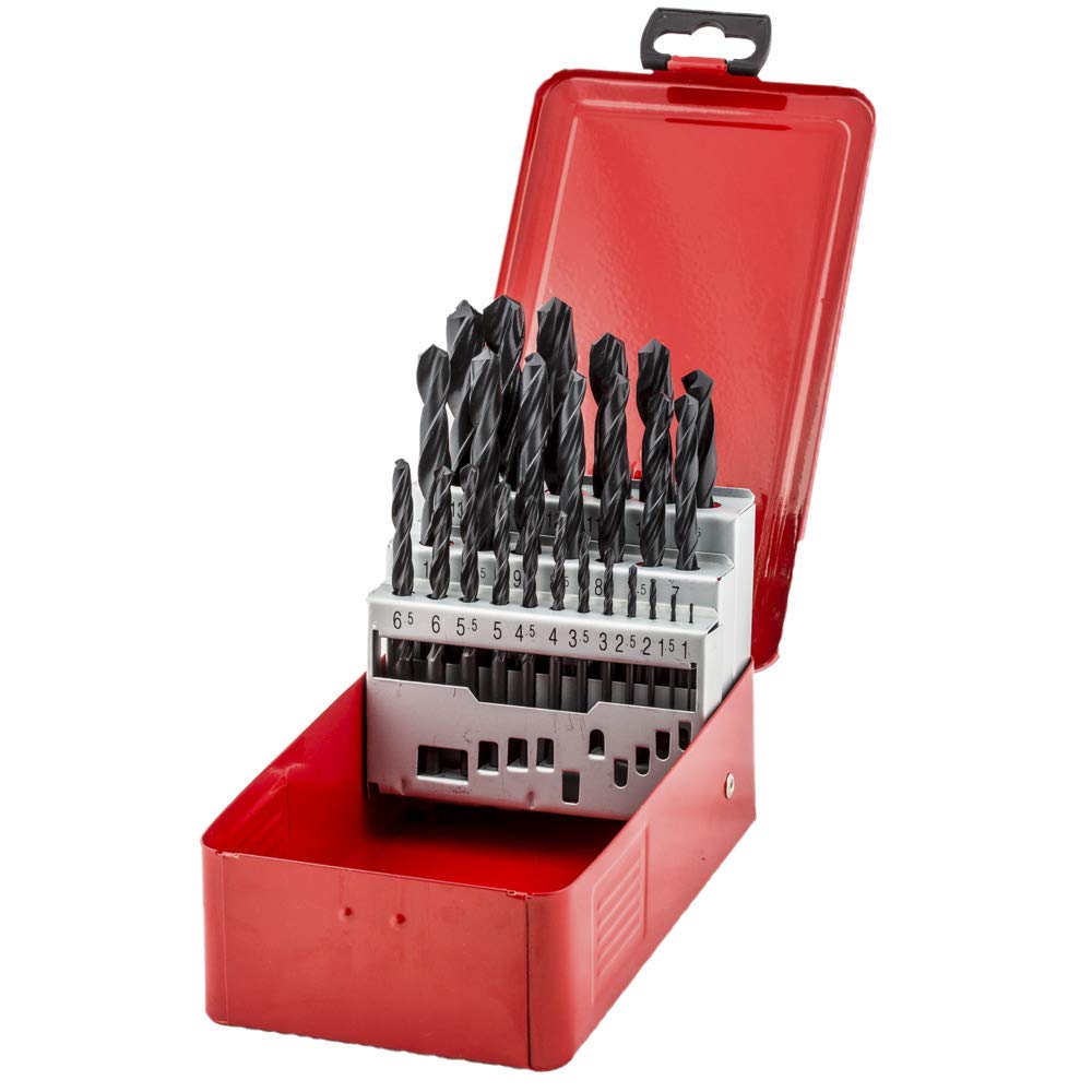 Fischer – Metal Drill Bits Case Hss-R Din 338 25 Pieces 1-13Mm/ (1 Piece), 543328