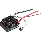 XC C6 Sensorless Brushless ESC for RC Car,3-8S Lipo,200A Continuous Current,8-25A、6.0/7.4/8.4V BEC,Applicable to 1/6 1/7 On Road Truck Monster