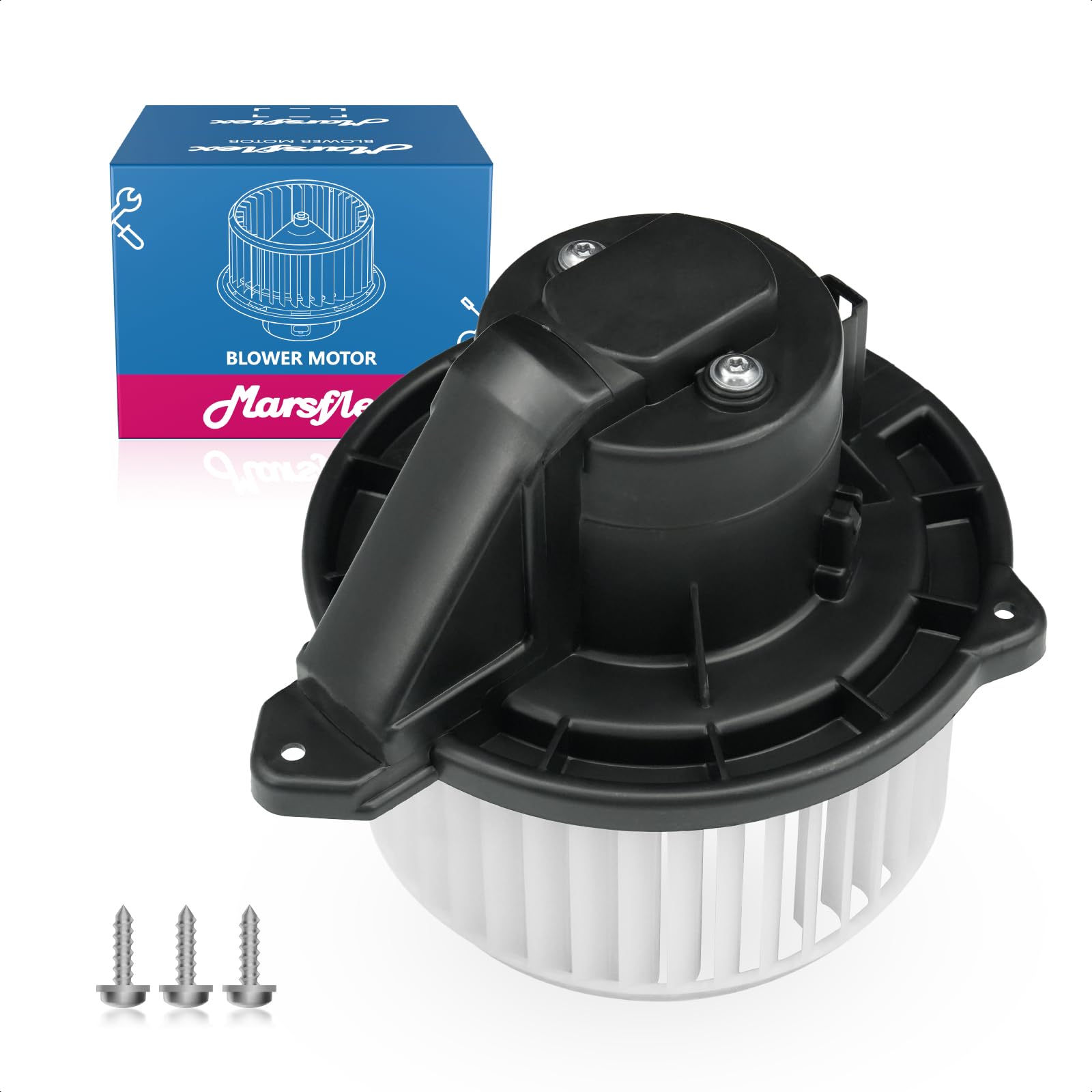 Photo 1 of Marsflex Front Blower Motor 700012 for 2002-2008 Dodge Ram 1500 2500 3500, for 2002-2004 Jeep Grand Cherokee, 2002 2003 2004 2005 2006 2007 2008 Blower Motor OE: PM9198 5012701AB 5096255AA 5096256AA