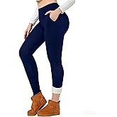 Winter Fleece Women's Pocket high Waist Elastic Hip Lifting Shape Belly Warm and Cold-Proof Trousers