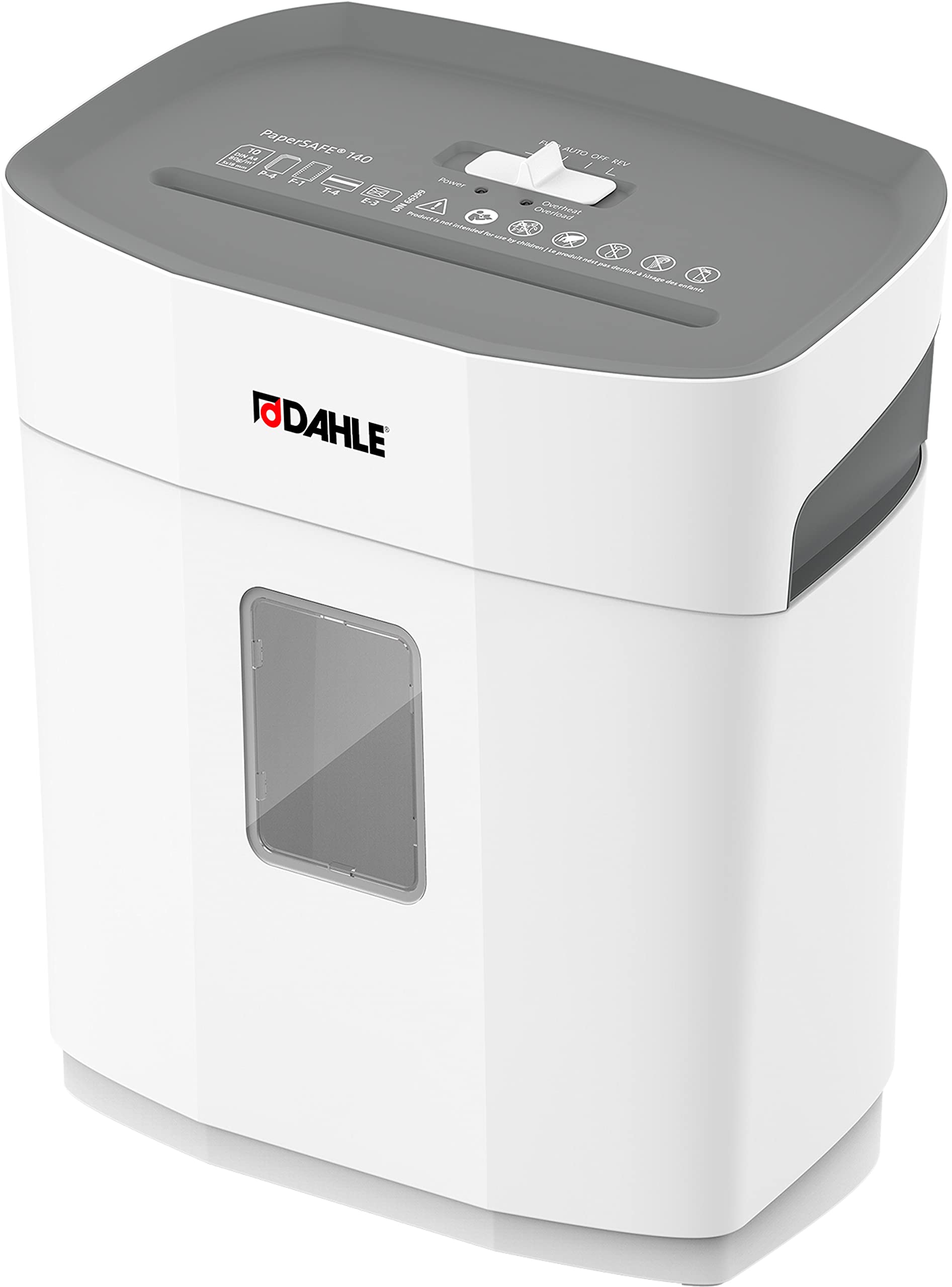 Dahle PaperSAFE PS 140 Paper Shredder, Oil